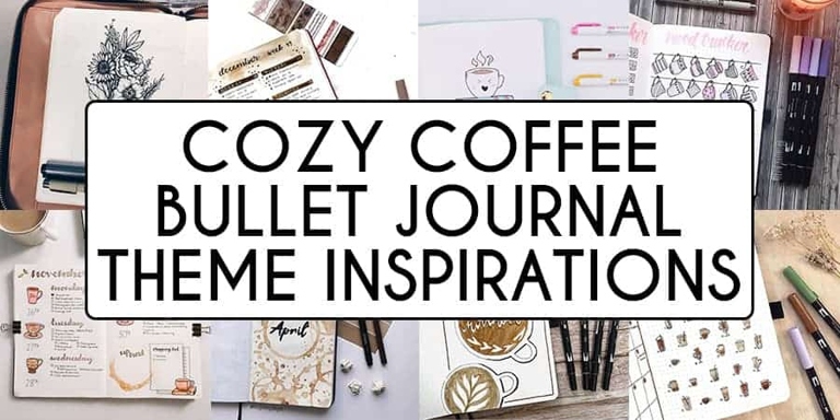 This collection of coffee-themed doodles is perfect for adding a bit of caffeine-fueled creativity to your journal. Doodling in your bullet journal is a great way to add a personal touch to your pages.