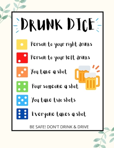 This drinking game is perfect for teenage parties.
