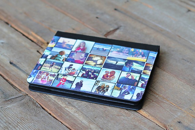 This easy DIY tablet case is a great Christmas gift for friends and family.