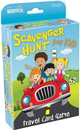 This game is perfect for a family road trip as it can be played by kids of all ages.