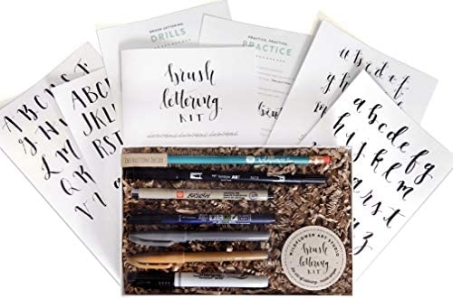 This hand lettering art set is perfect for teens who want to learn how to letter and calligraphy.