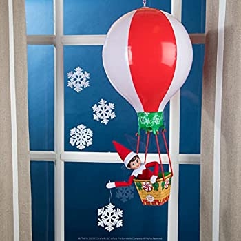 This is a great activity for Elf on the Shelf if your family enjoys balloon rides!