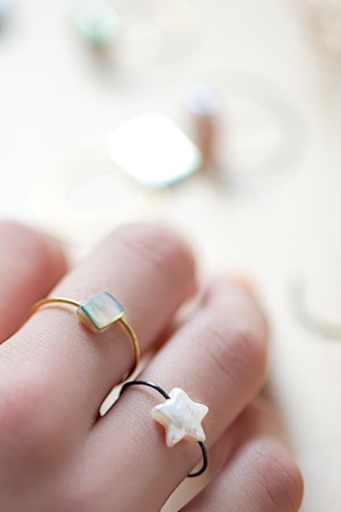 This is a great activity for your teen to do at home to make some unique and stylish rings.