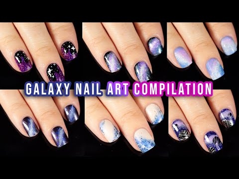 This is a great nail art tutorial for anyone who loves galaxy nails.