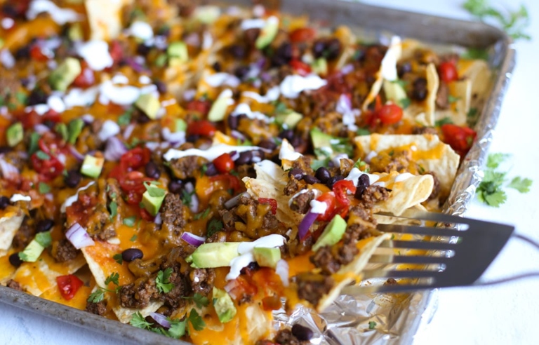 This is the ultimate easy nachos recipe that teens can make themselves.