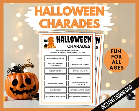 This list of Halloween charades is sure to get you in the holiday spirit. If you're looking for some fun and spooky charades ideas, look no further!
