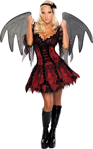 This year, show off your sexy side with a vampire costume.