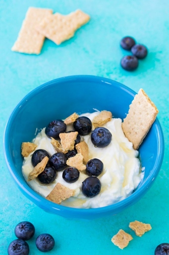This yogurt bowl is healthy and perfect for teens.