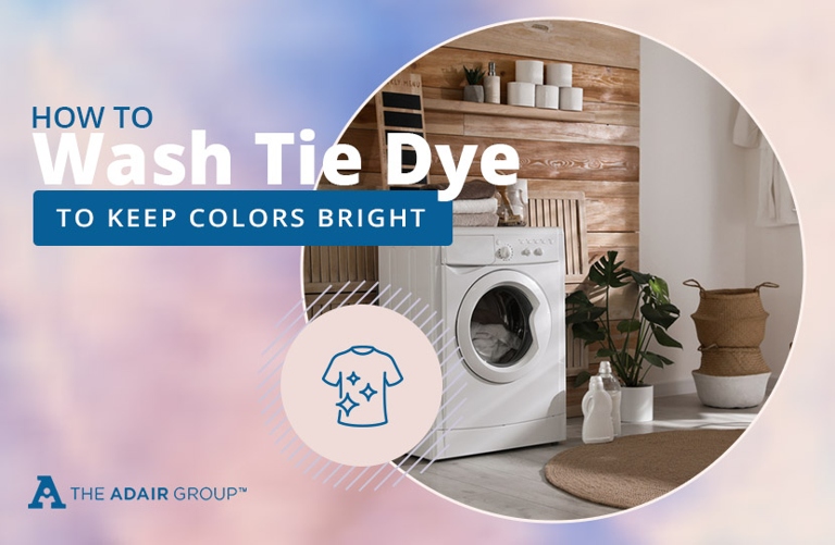 To wash your tie-dye for the first time, soak it in cold water for 30 minutes before washing it in the washing machine on the delicate cycle.