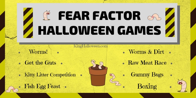 Try out these five fear factor tricks to get your group into the Halloween spirit. Halloween is a time for fun and games, but it can also be a time for scares.
