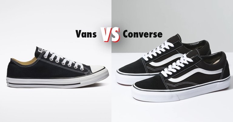 Vans and Converse are two of the most popular shoe brands in the world. Though they share some similarities, they are not the same.