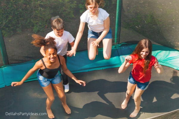 Whether you're planning a sleepover for your child's birthday or just for fun, trampolines are a great way to keep the kids entertained.