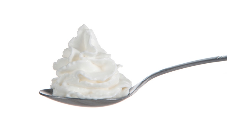 Whipped cream, also known as squirty cream, is a high calorie food.